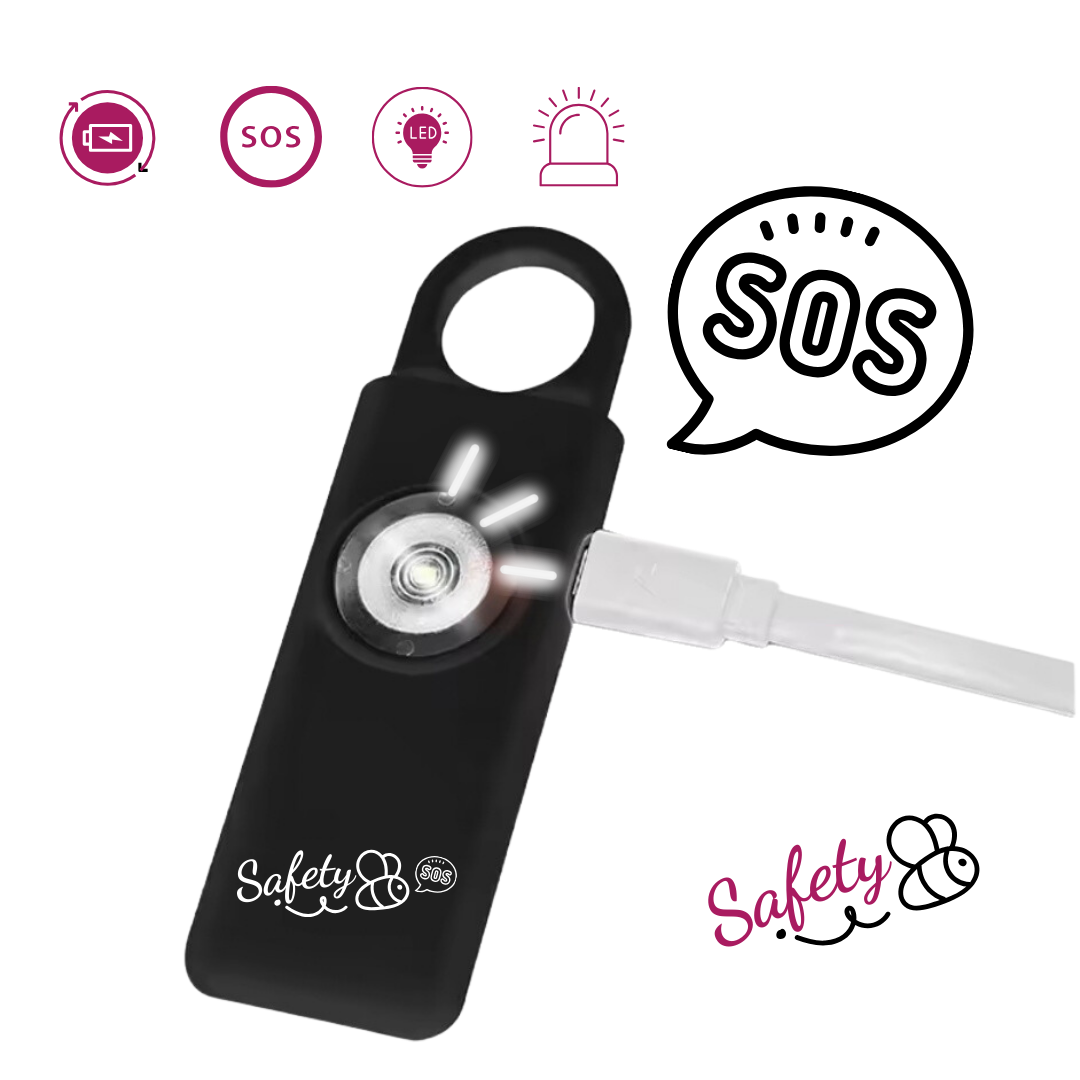 personal alarm birdie alarm black